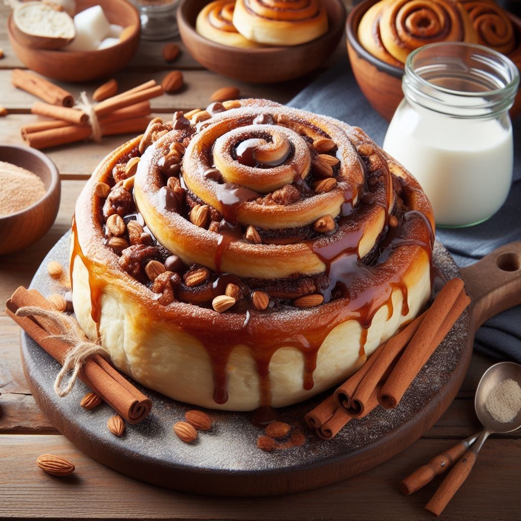 Cinnamon Roll Weight Gainer