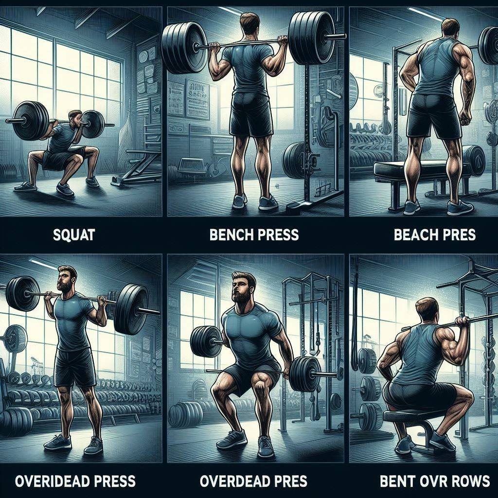 Compound Lifts 3 Times Per Week for Maximizing How to Get Fit for Football