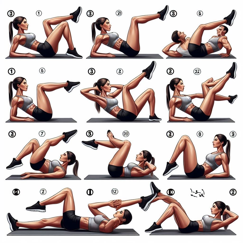Leg Raises as Abs Workout at Home