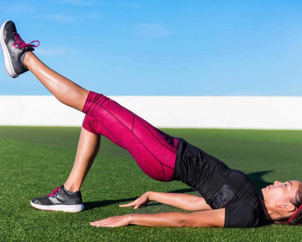 Single Leg Hip Bridge