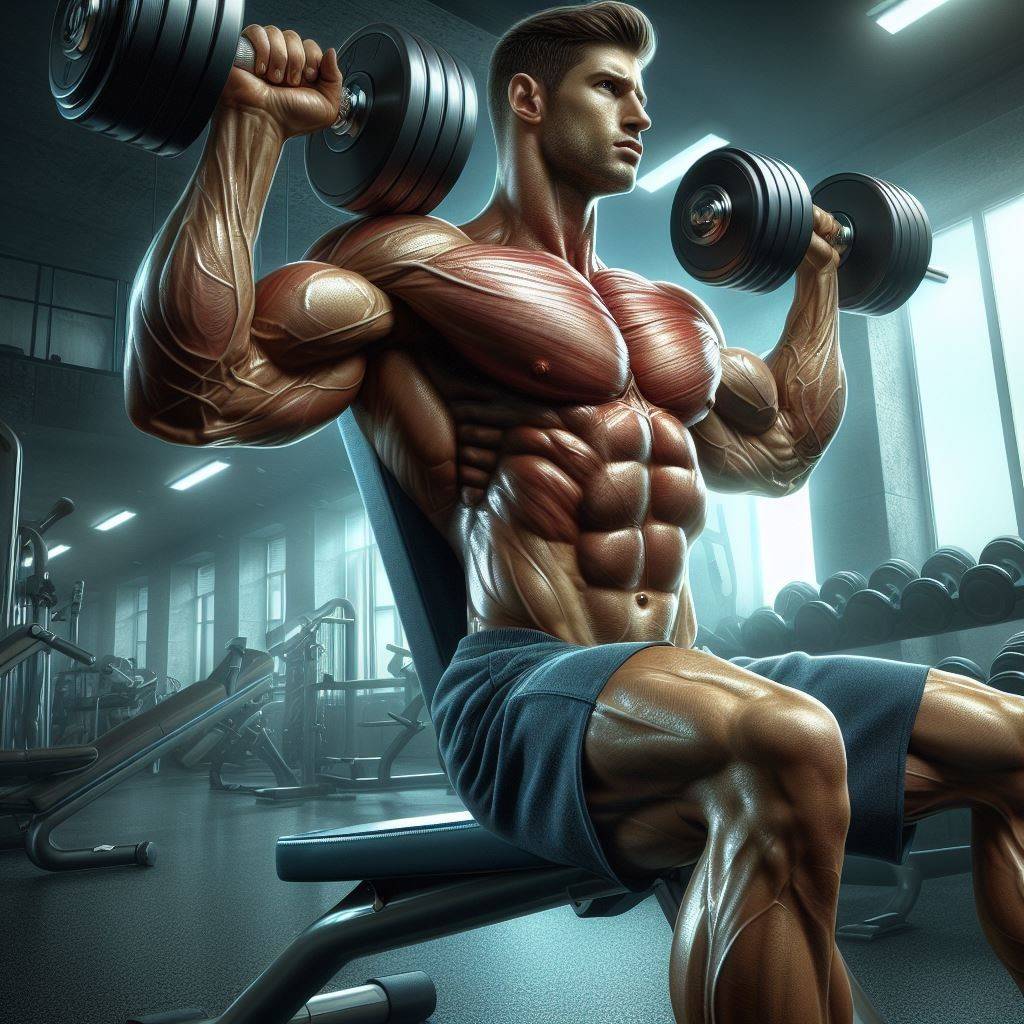 Dumbbell Rear Delt Fly