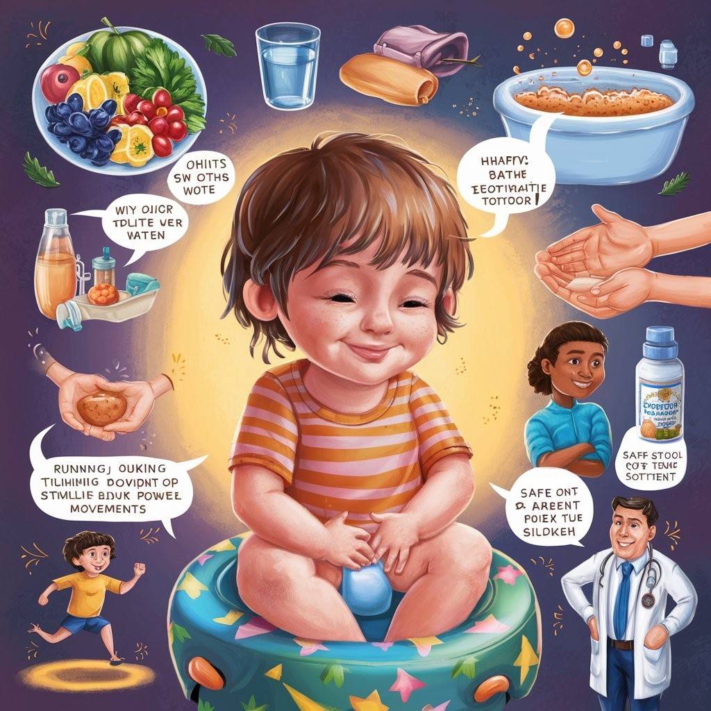 Kids constipation problem Quick Relief Tips