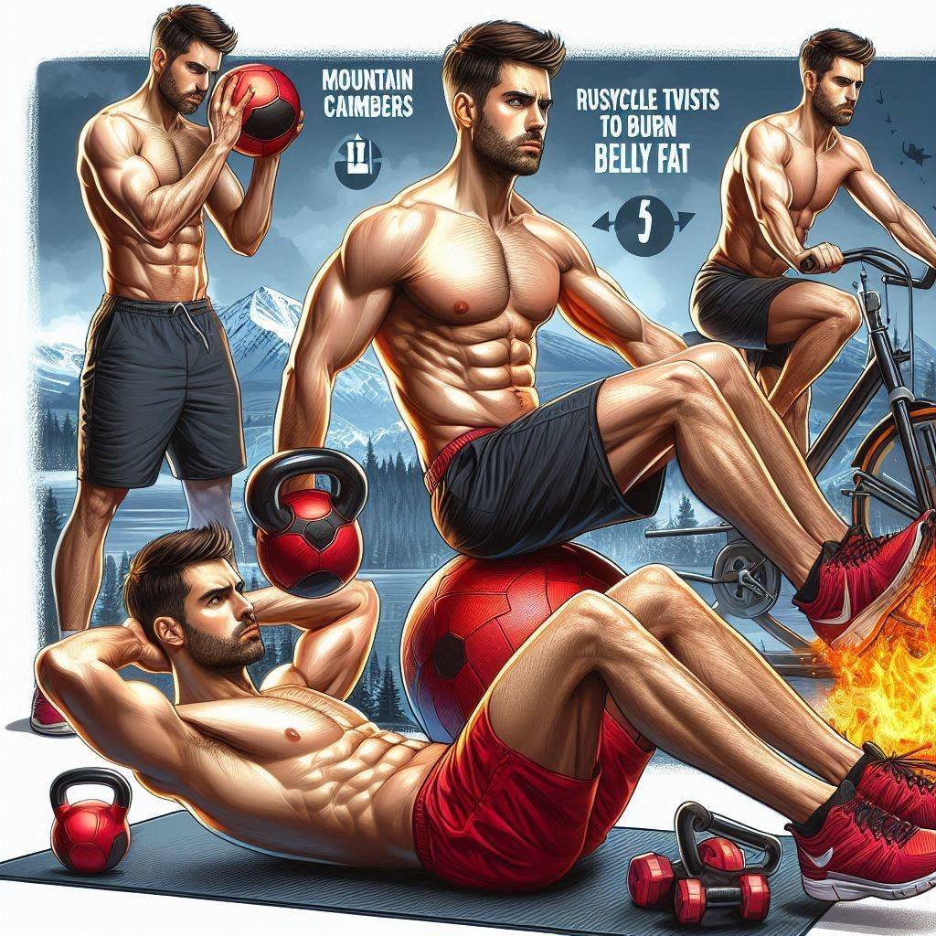 How do ab workouts burn belly fat