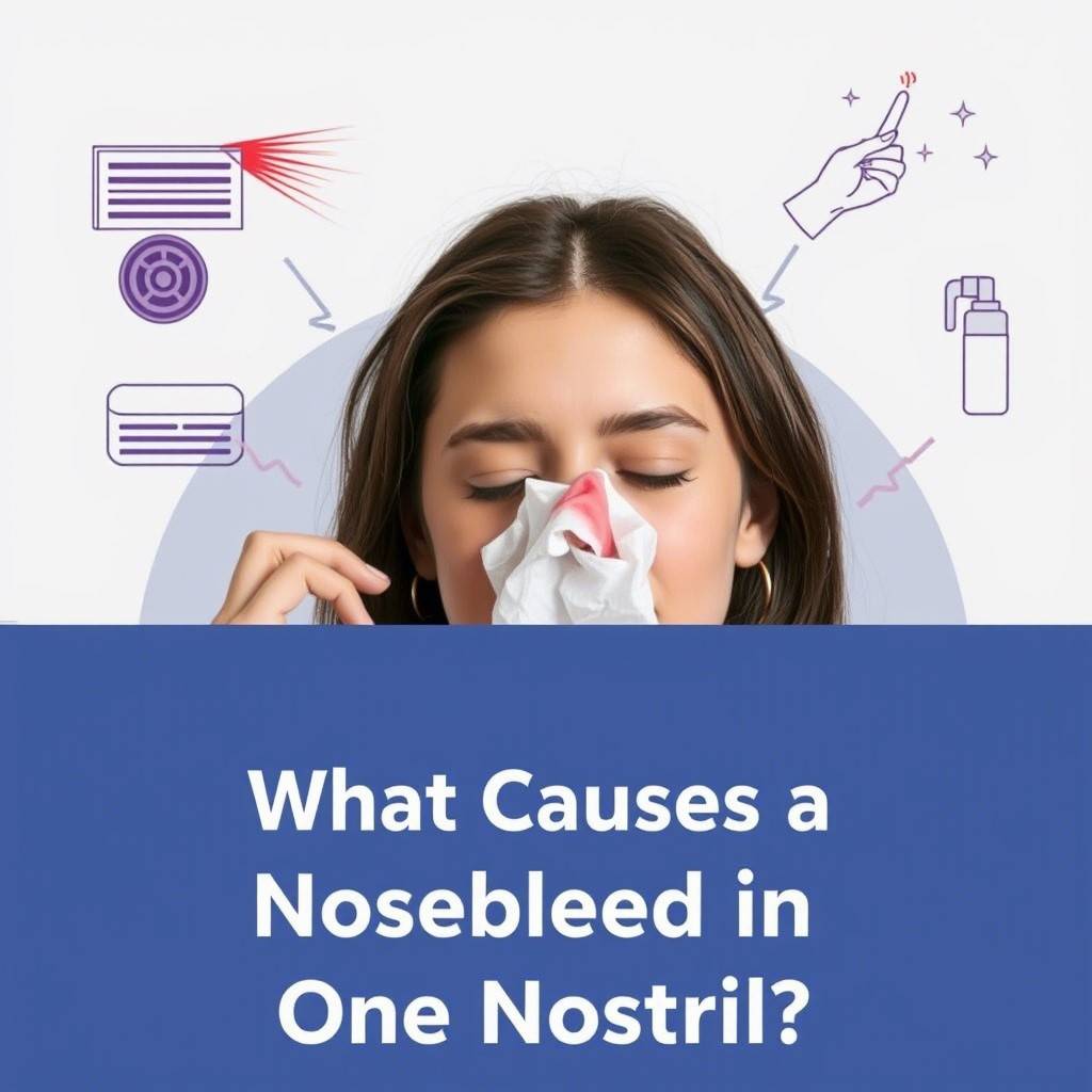 What Causes a Nosebleed in One Nostril?