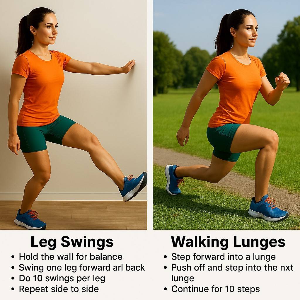 Dynamic Knee Stretches